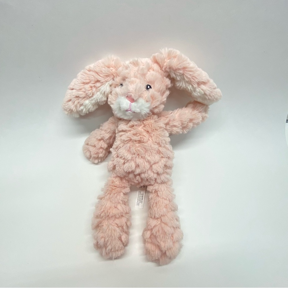 Mary Meyer Blush Putty Nursery Bunny Plush Beans in Bum & Feet Snuggles Baby Toy